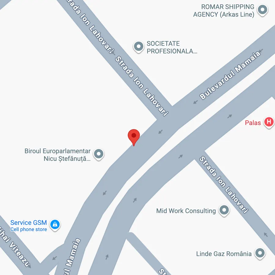 Mappa dell'ufficio di Constanța